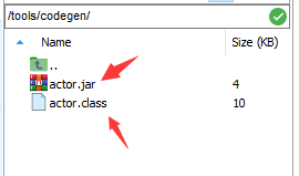 生成的两个文件