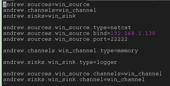 配置文件这样写